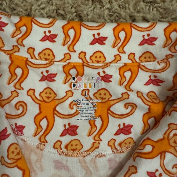 Colorful Patterned Pajama Set - Picture 2 of 4